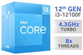 CPU CORE I 3 12100F