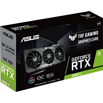 Graphics Card TUF Gaming NVIDIA GeForce RTX 3060 Ti V2 OC Edition ASUS