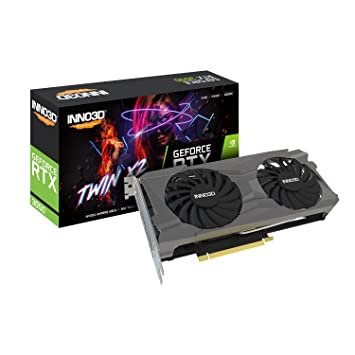 Graphics Card pci_e_x4 GEFORCE RTX 3050 Twin X2 INNO3D