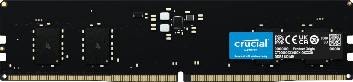 RAM CruciaL DDR5 RAM 8GB 4800MHz CL40 Desktop