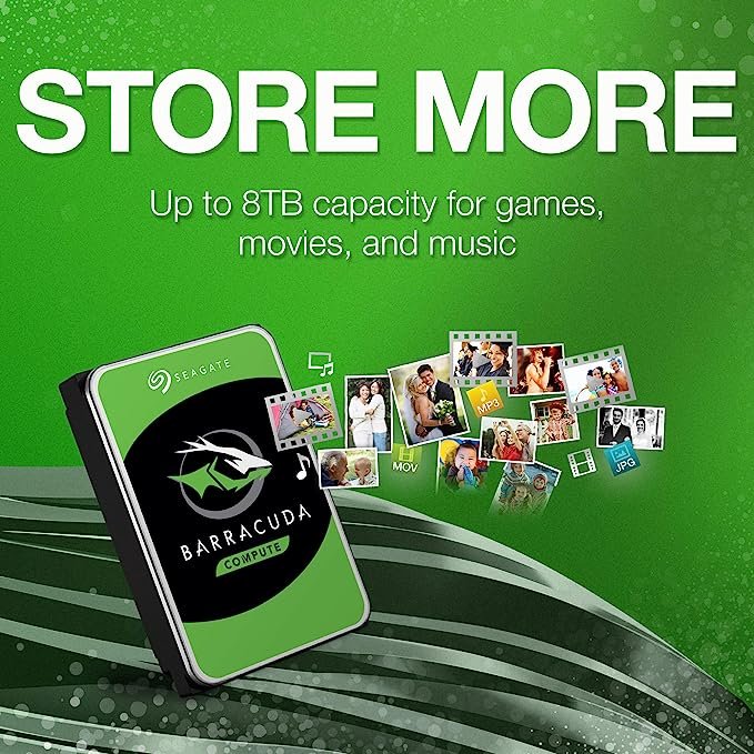 hdd Seagate Barracuda 6 Gb/s 5400 RPM 256 MB Cache 4 TB Internal
