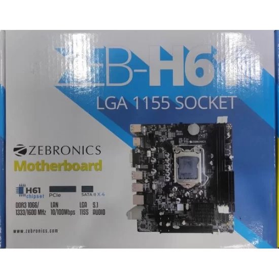 ZEBRONICS H61 with M2 Motherboard