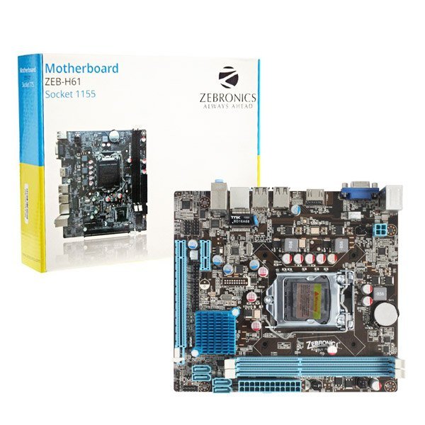 ZEBRONICS H61 with M2 Motherboard
